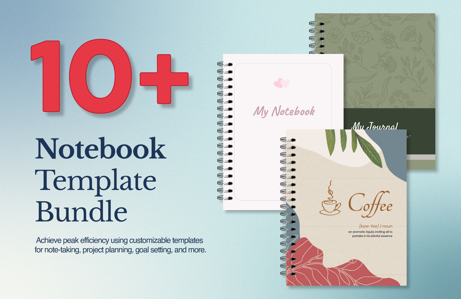 10+ Notebook Template Bundle in Word, PDF, Google Docs - Download | Template.net