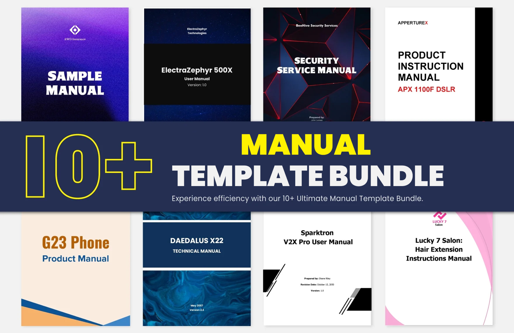 10+ Manual Template Bundle in PDF, Word, Google Docs - Download | Template.net