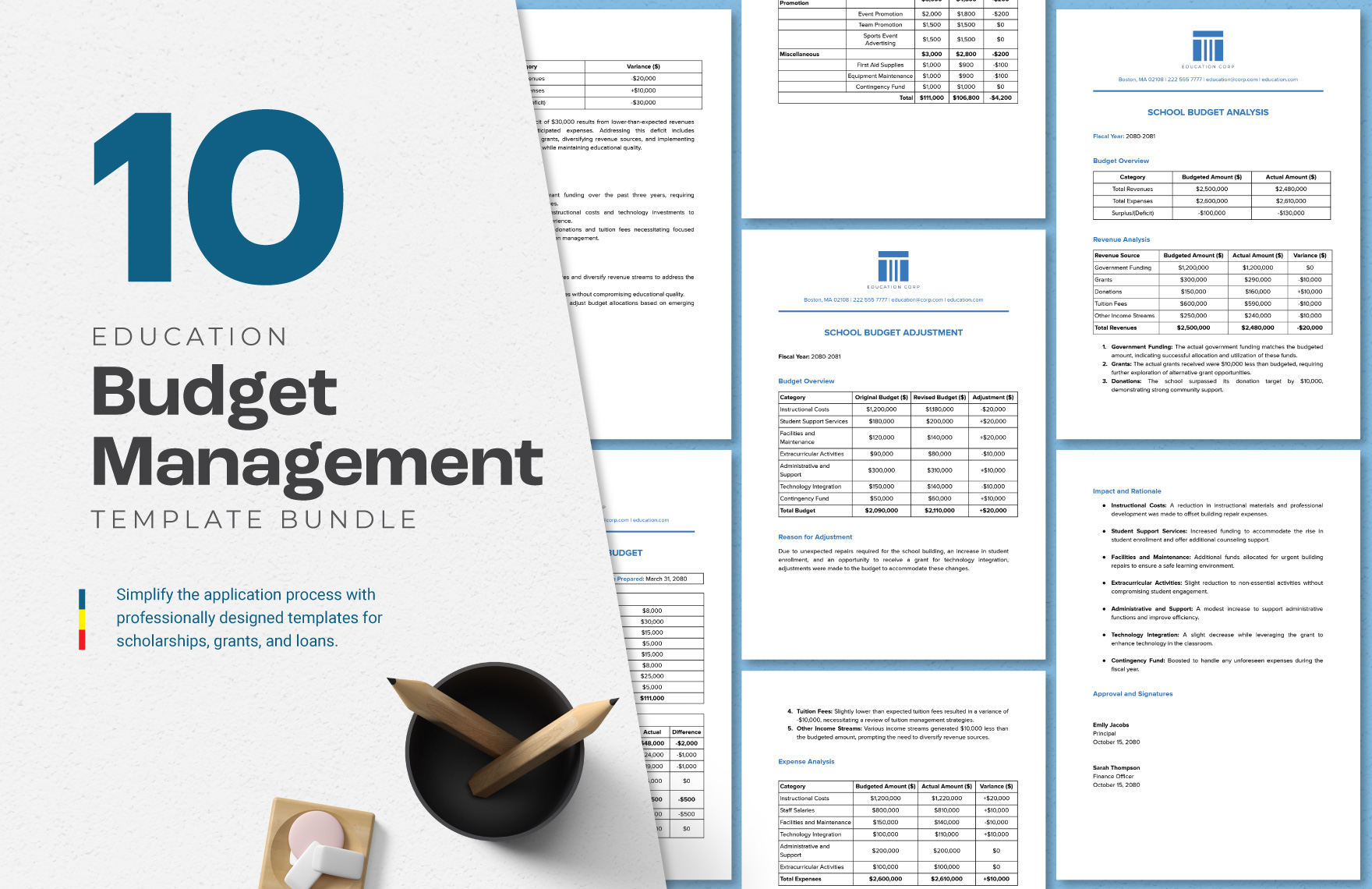 10 Education Budget Management Template Bundle in Word, PDF, Google Docs - Download | Template.net