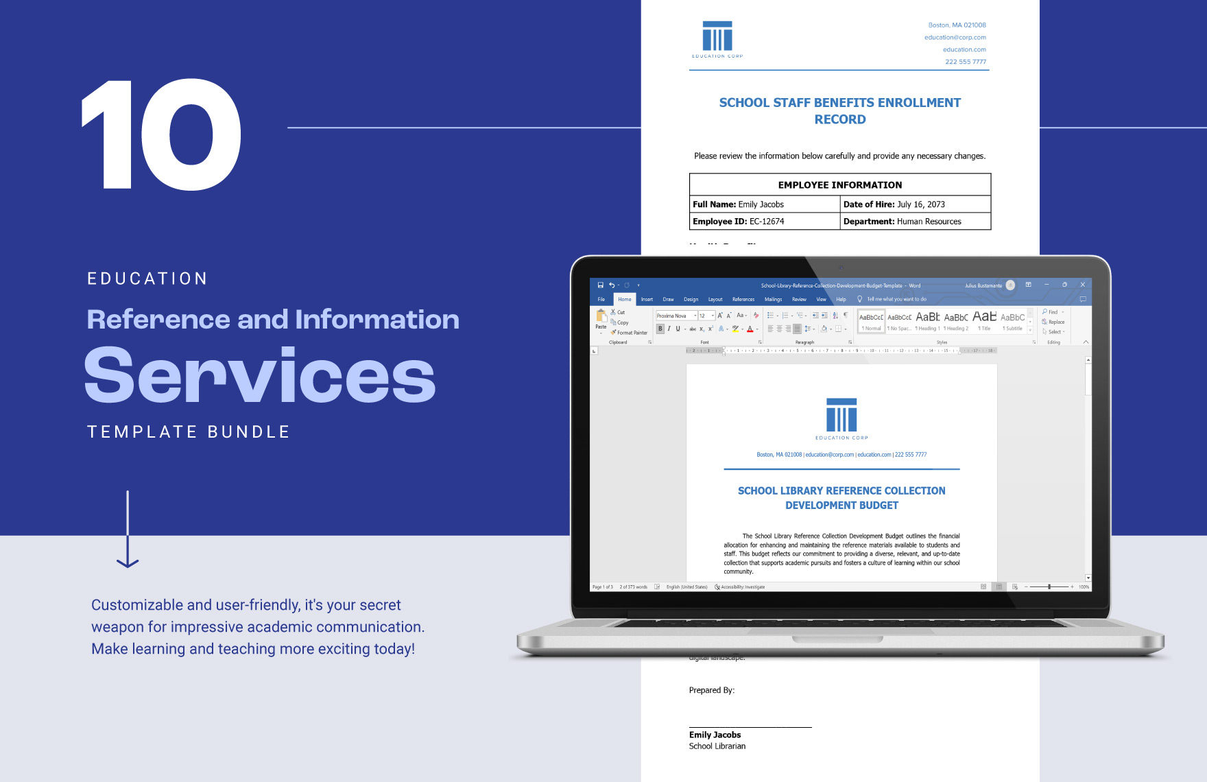 10 Education Reference and Information Services Template Bundle in PDF, Word, Google Docs - Download | Template.net