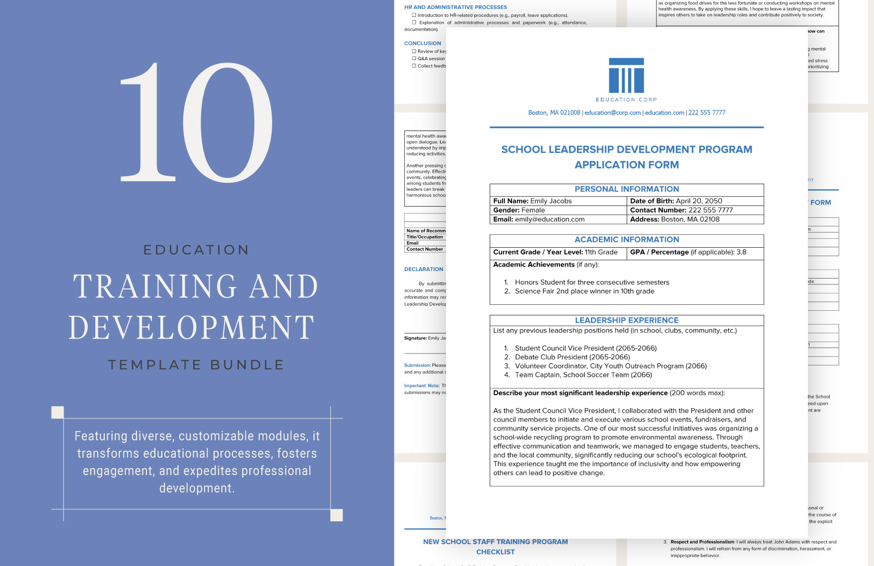 10 Education Training and Development Template Bundle in Word, PDF, Google Docs - Download | Template.net