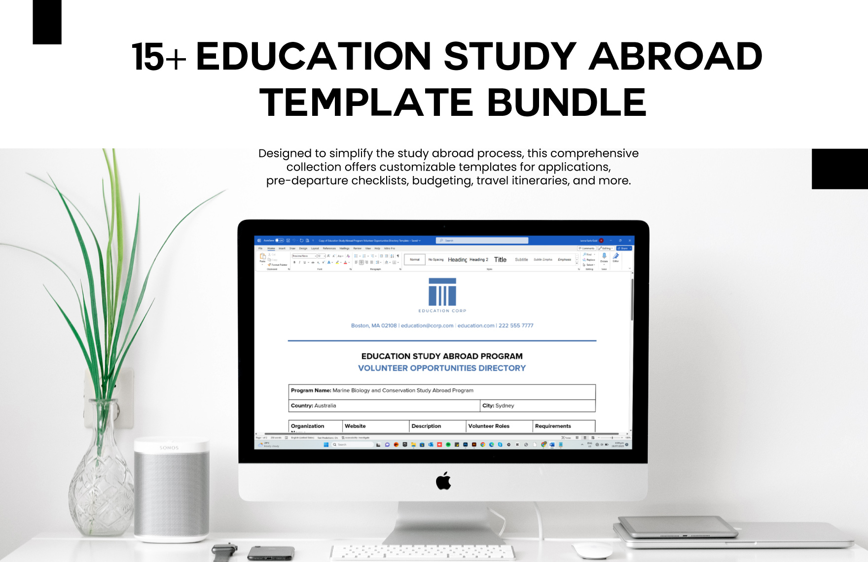 15+ Education Study Abroad Template Bundle in Word, PDF, Google Docs - Download | Template.net