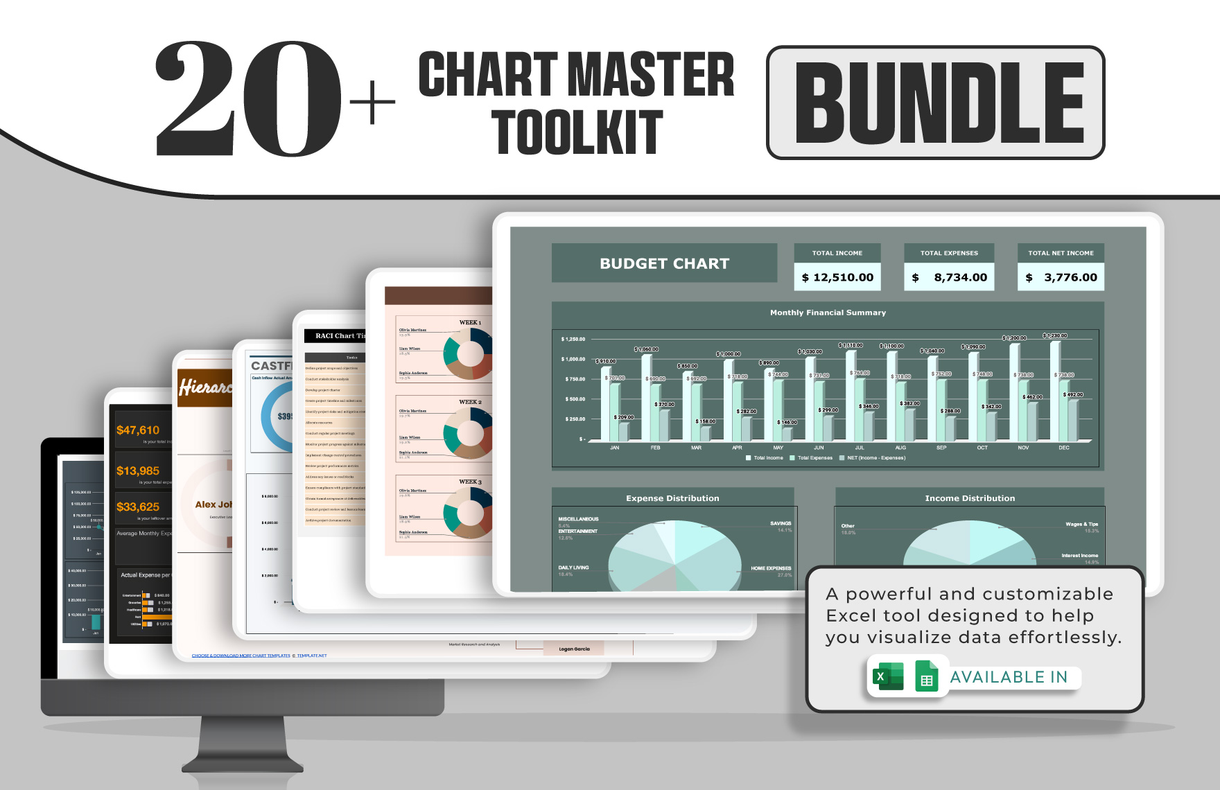 20+ Chart Master Toolkit Template Bundle in Excel, Google Sheets to Download