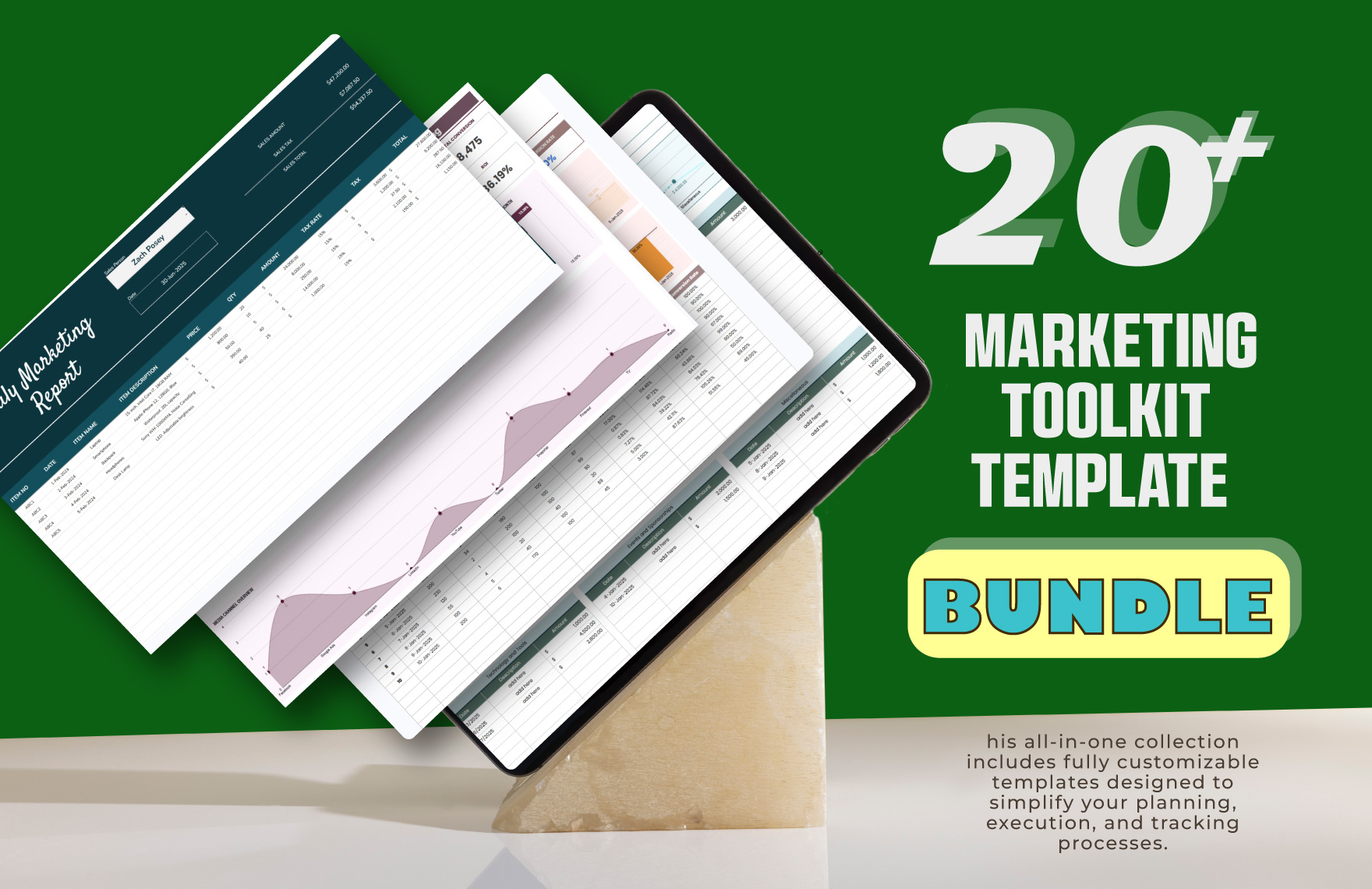 20+ Marketing Toolkit Template Bundle in Excel, Google Sheets to Download