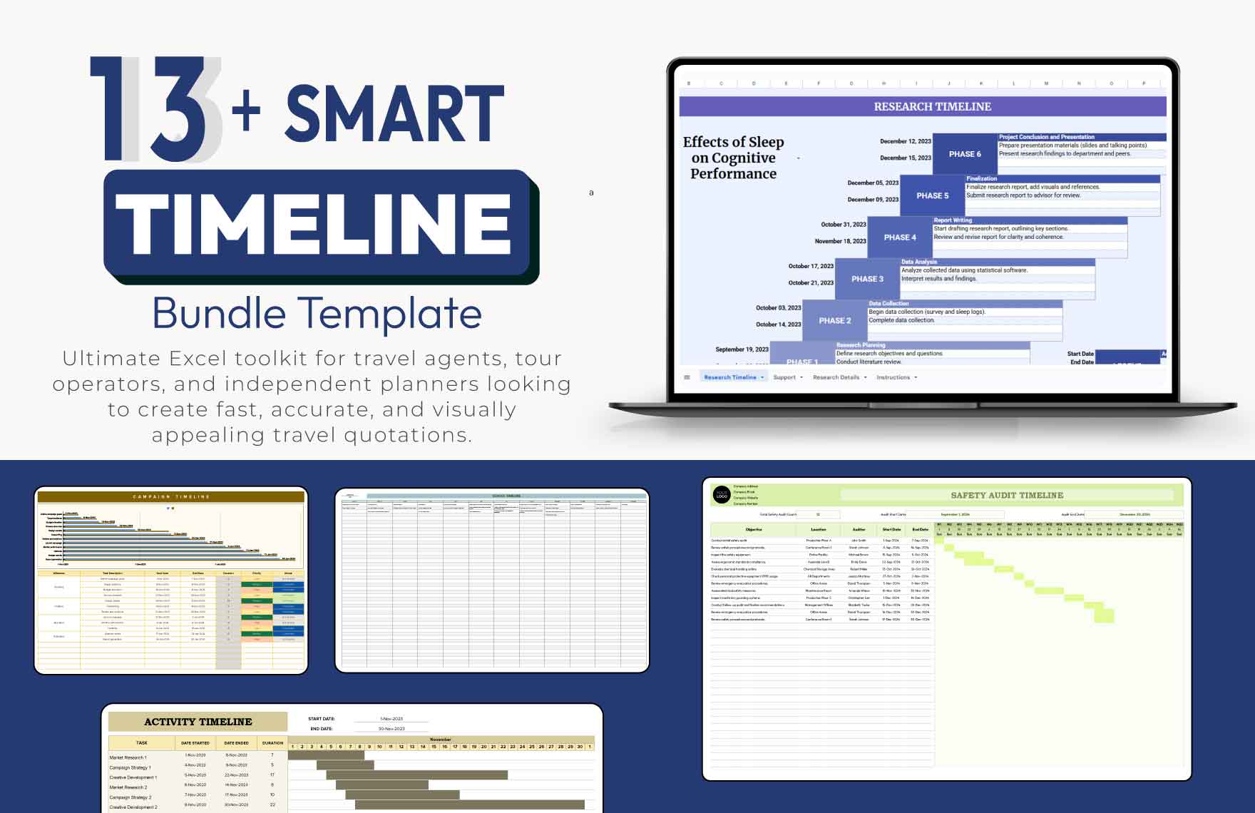 13+ Smart Timeline Bundle Template Bundle in Excel, Google Sheets to Download