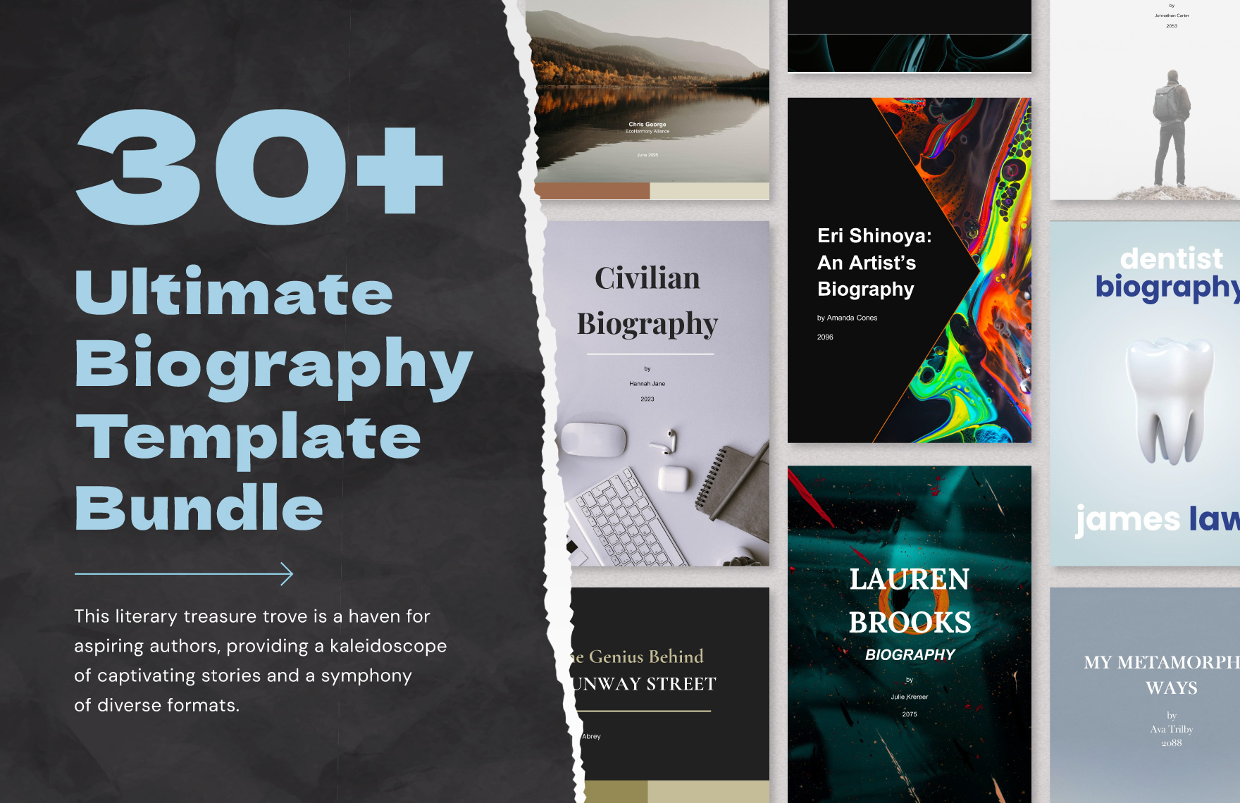 30+ Ultimate Biography Template Bundle in PDF, Word, Google Docs - Download | Template.net