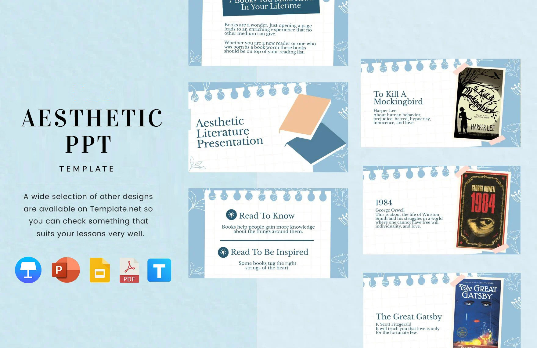 Aesthetic Template in PDF, PPT, Google Slides, Apple Keynote - Download | Template.net Aesthetic Template in PDF, PPT, Google Slides, Apple Keynote - Download | Template.net