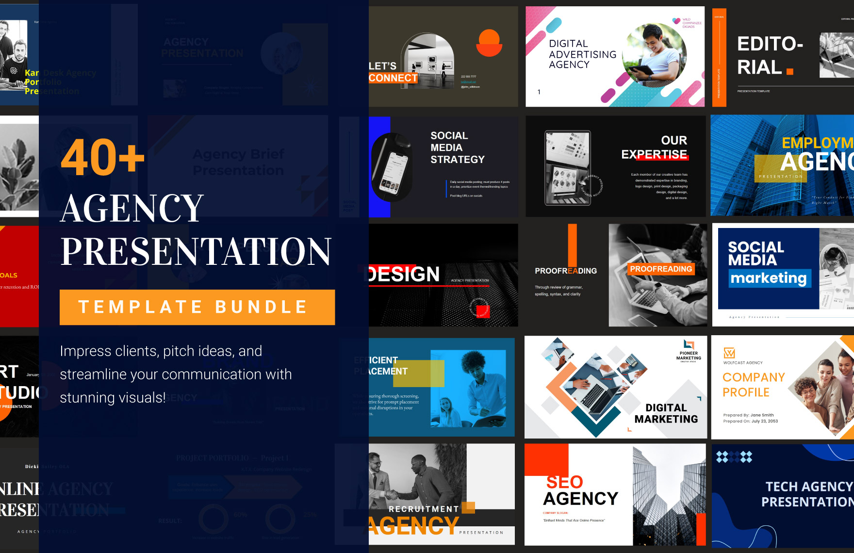 Agency Presentation Template Bundle in PowerPoint, Google Slides - Download | Template.net Agency Presentation Template Bundle in PowerPoint, Google Slides - Download | Template.net