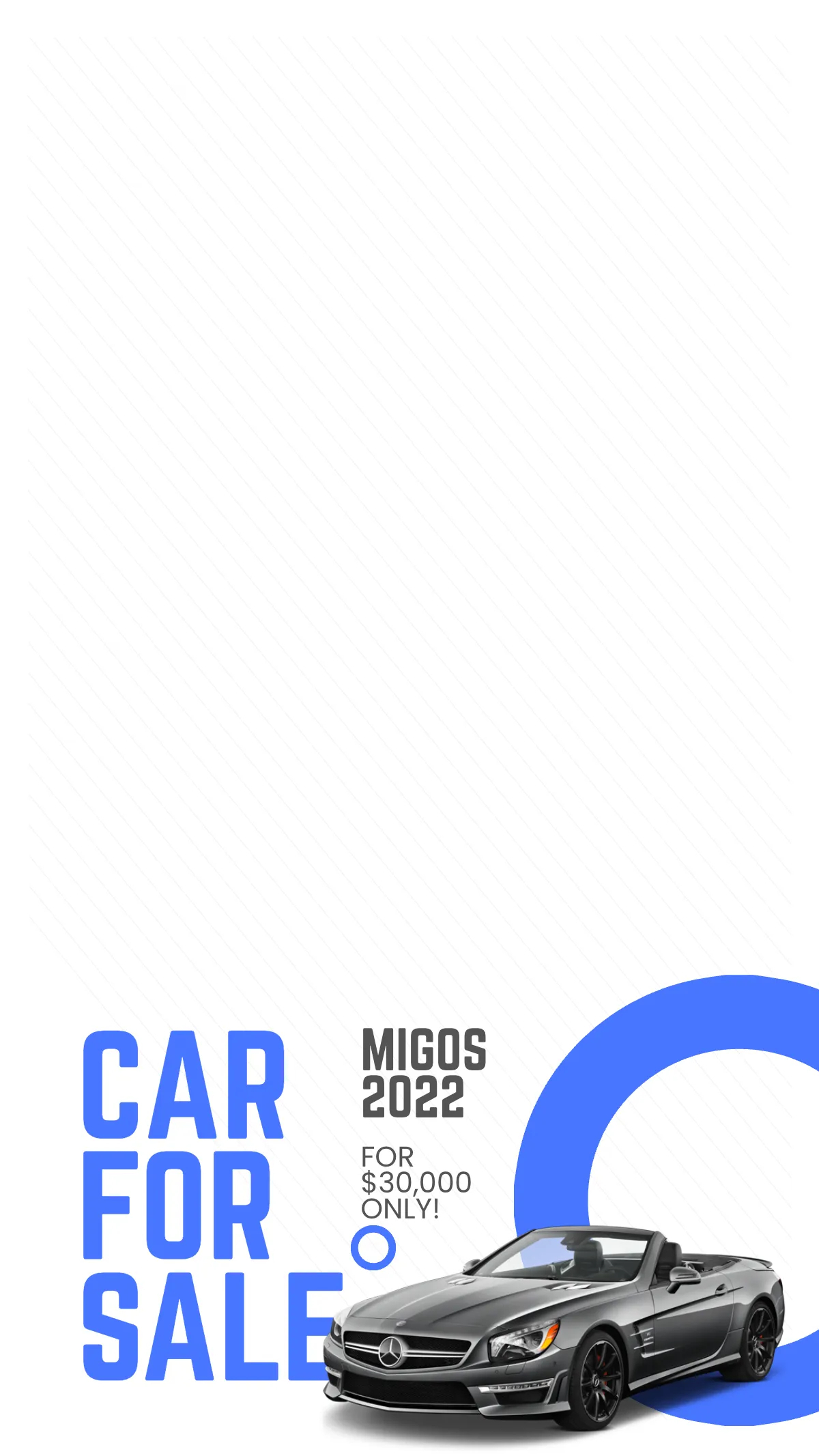Car Sale Snapchat Geofilter Template