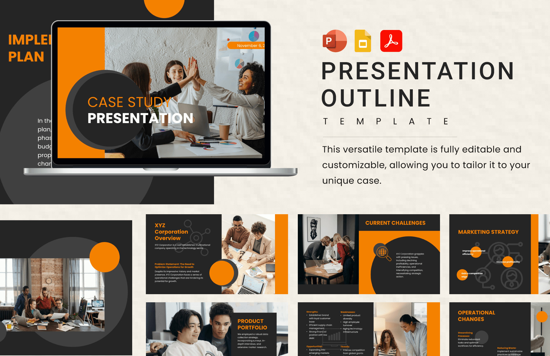 Case Study Format Template in PPT, PDF, Google Slides - Download | Template.net Case Study Format Template in PPT, PDF, Google Slides - Download | Template.net