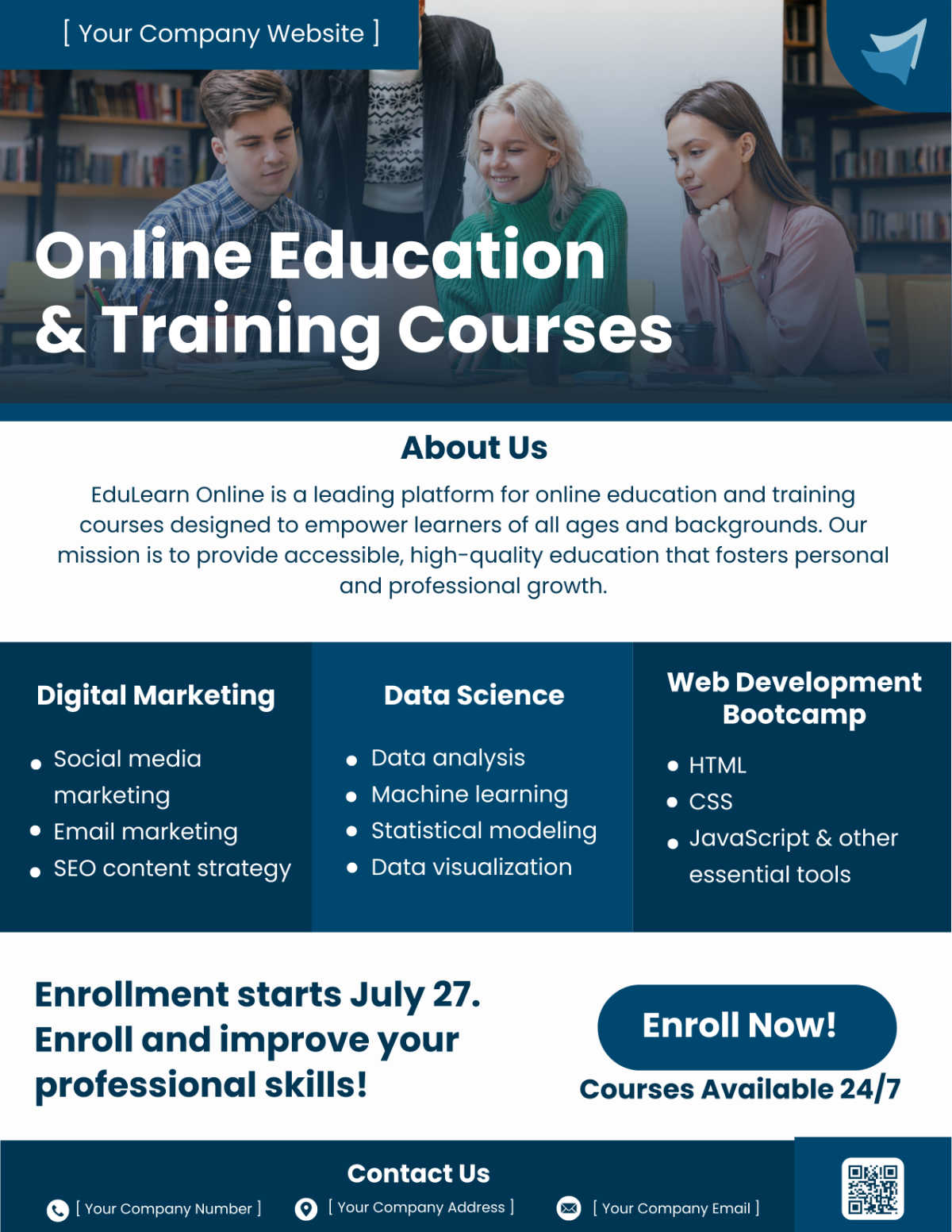 Education Training Flyer Template