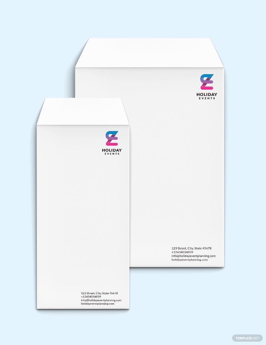 Event Planner Envelope Template in Publisher, Illustrator, Pages, Photoshop, InDesign, Word, Google Docs, PDF - Download | Template.net