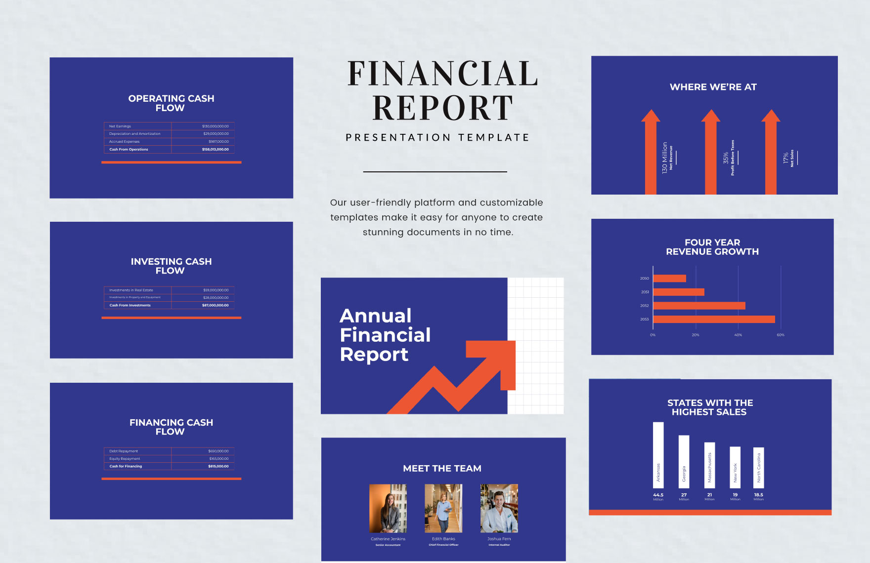 Financial Report Presentation Template in Apple Keynote, PowerPoint, PDF, Google Slides - Download | Template.net Financial Report Presentation Template in Apple Keynote, PowerPoint, PDF, Google Slides - Download | Template.net