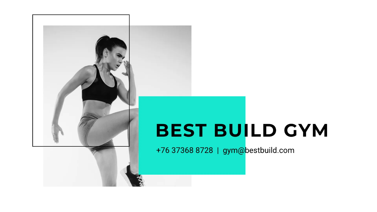 Fitness Gym Presentation Template