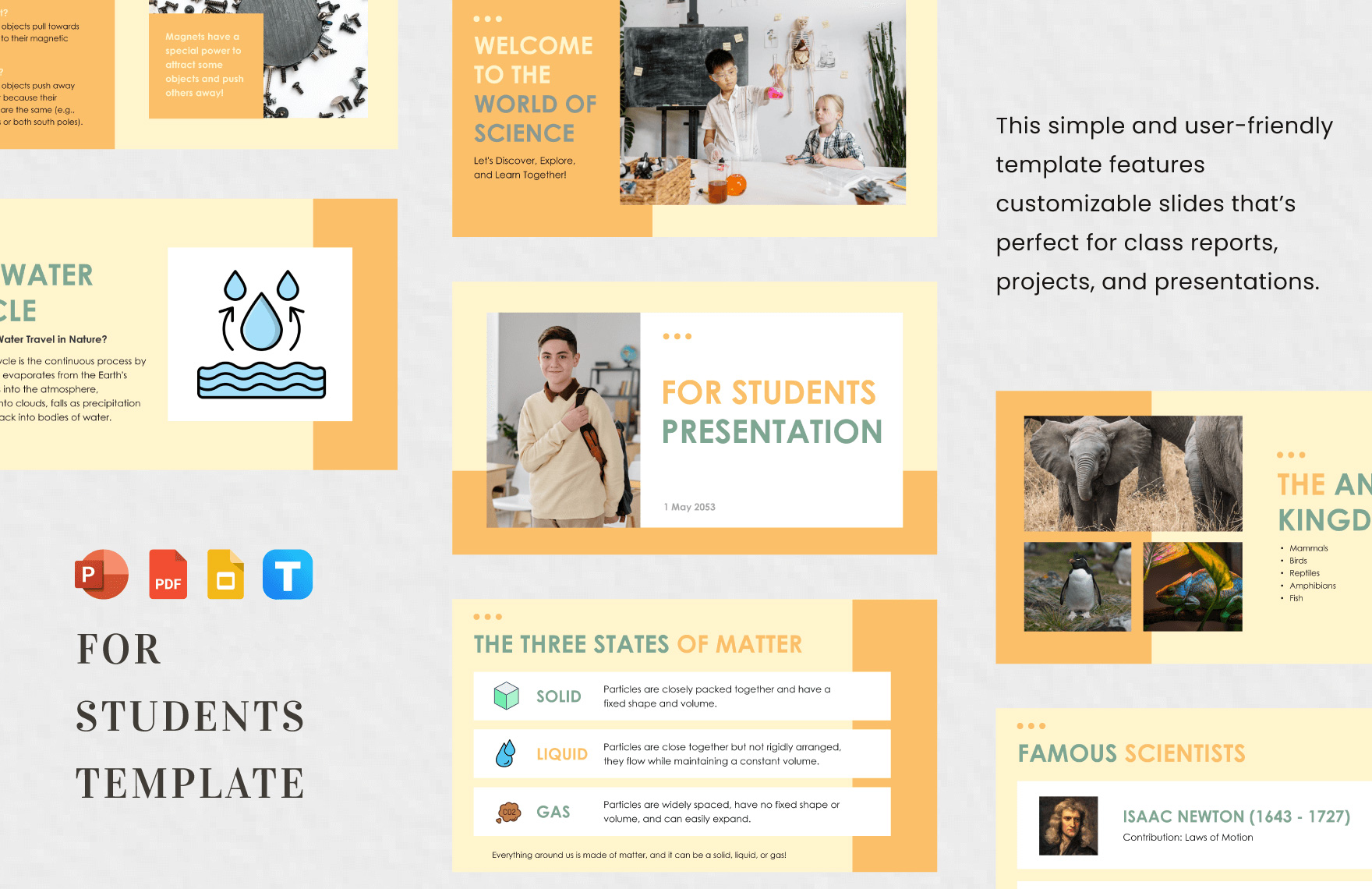 For Students Template in PPT, PDF, Google Slides - Download | Template.net