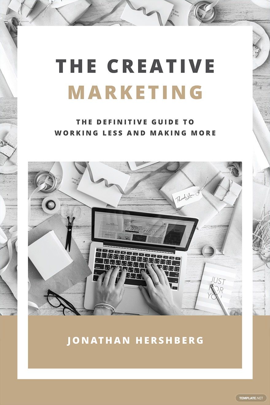 Marketing Book Cover Template in PSD, Illustrator, Publisher, Word, Pages, PDF - Download | Template.net