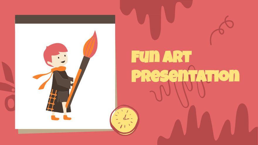 Fun Art Presentation in PDF, PowerPoint, Google Slides - Download | Template.net