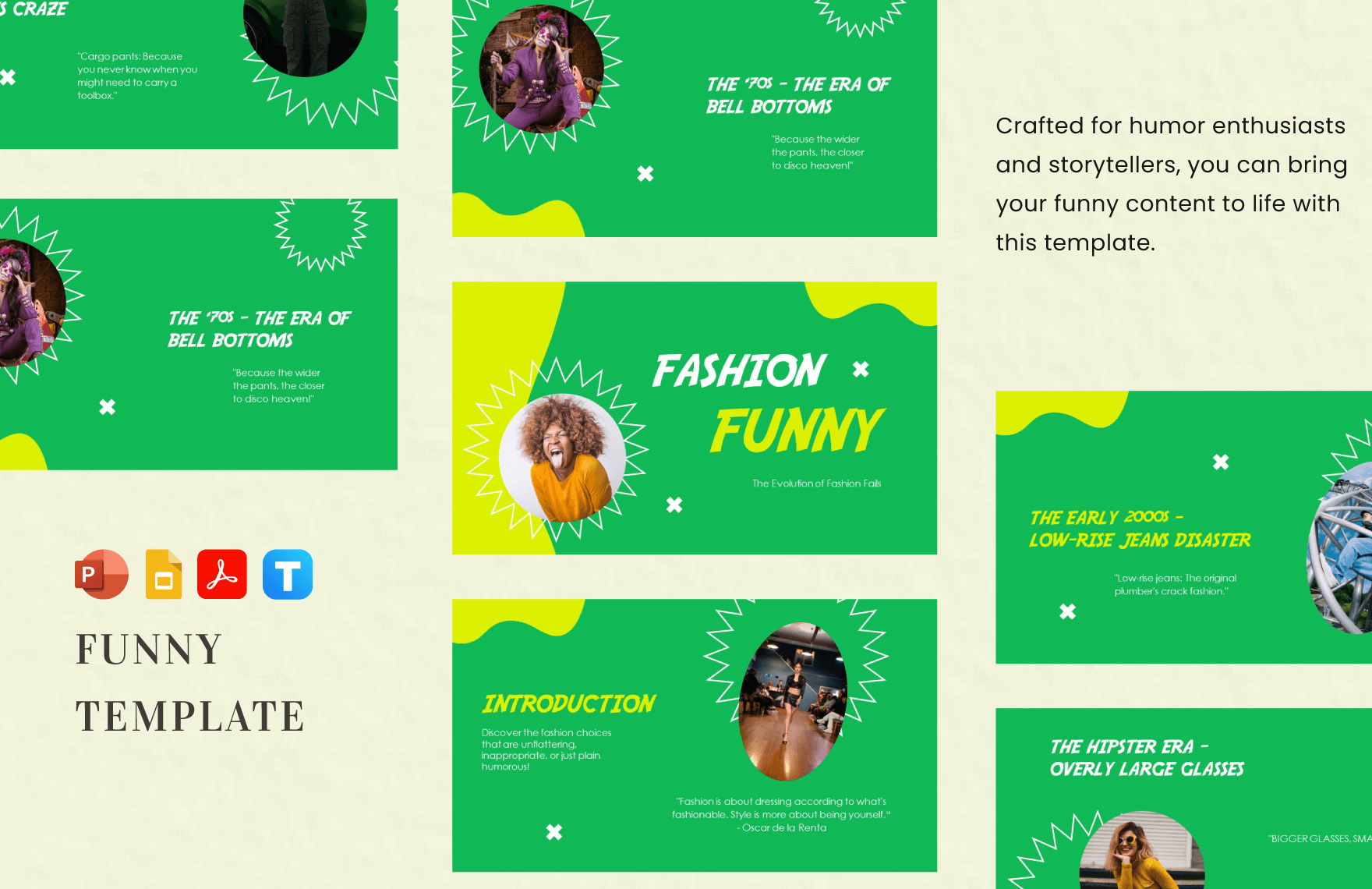 Funny Template in PPT, PDF, Google Slides - Download | Template.net