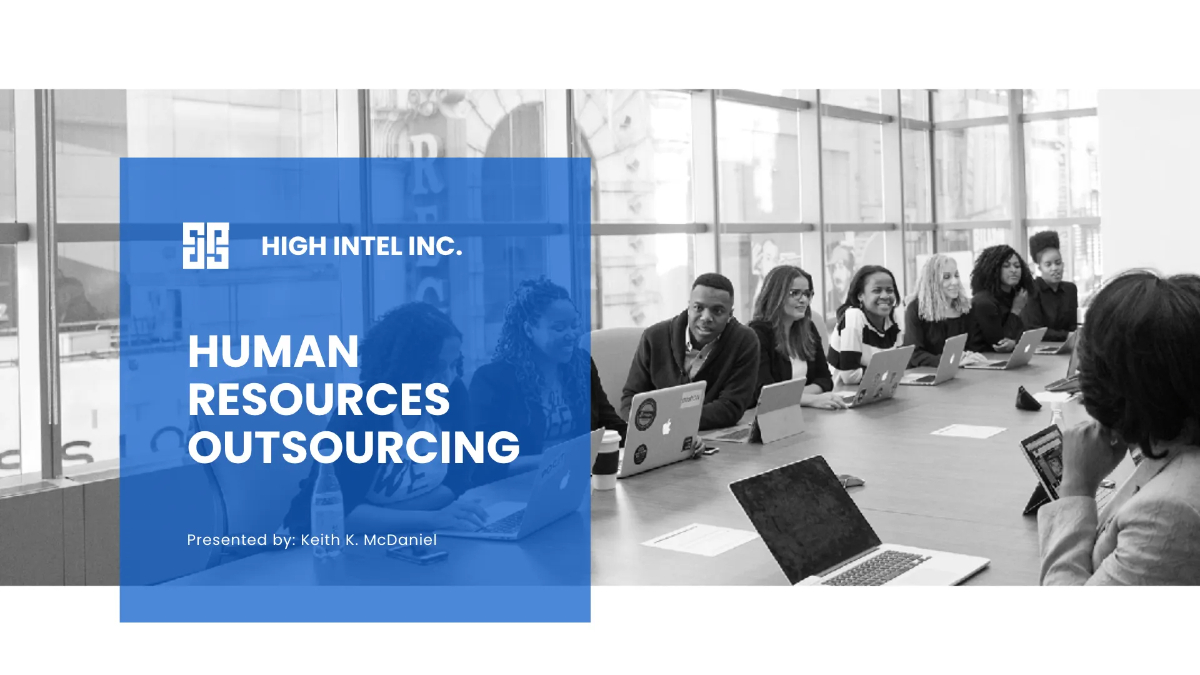 HR Outsourcing Presentation Template
