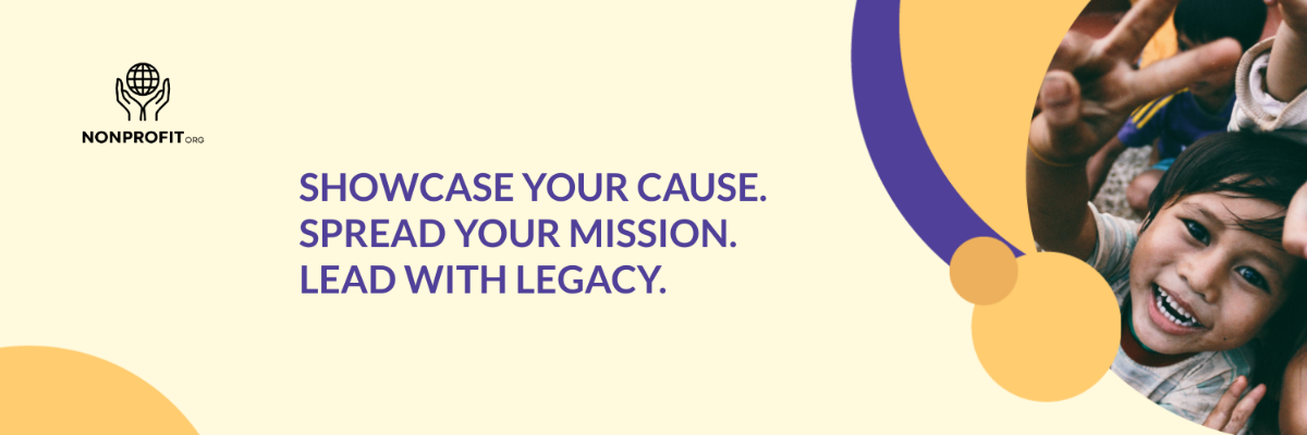 Nonprofit Organization Twitter Header Template
