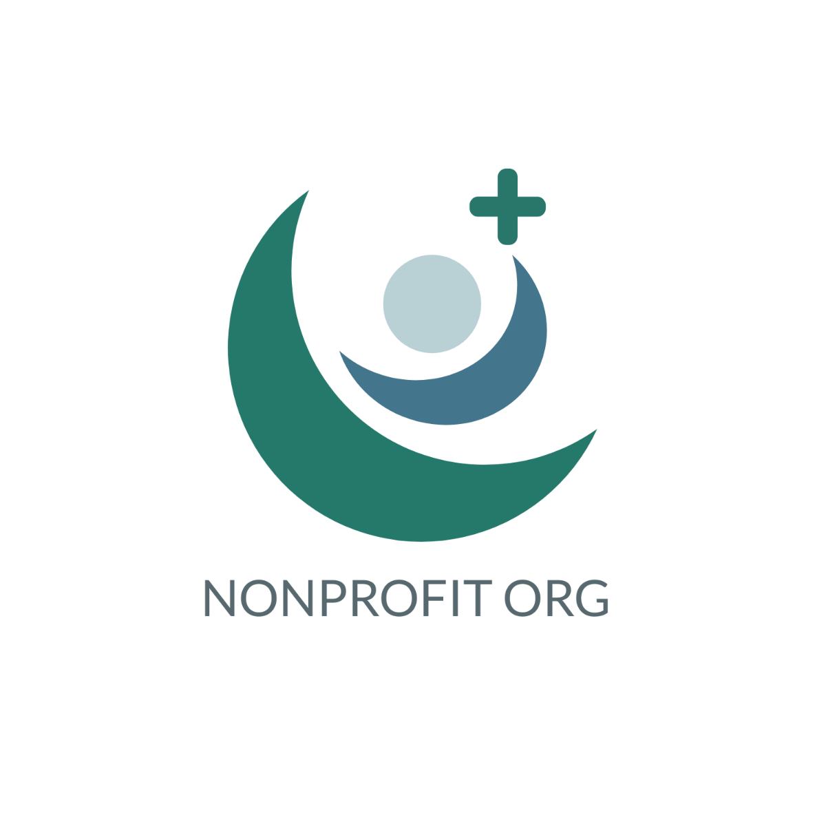 Nonprofit International Aid Logo Template