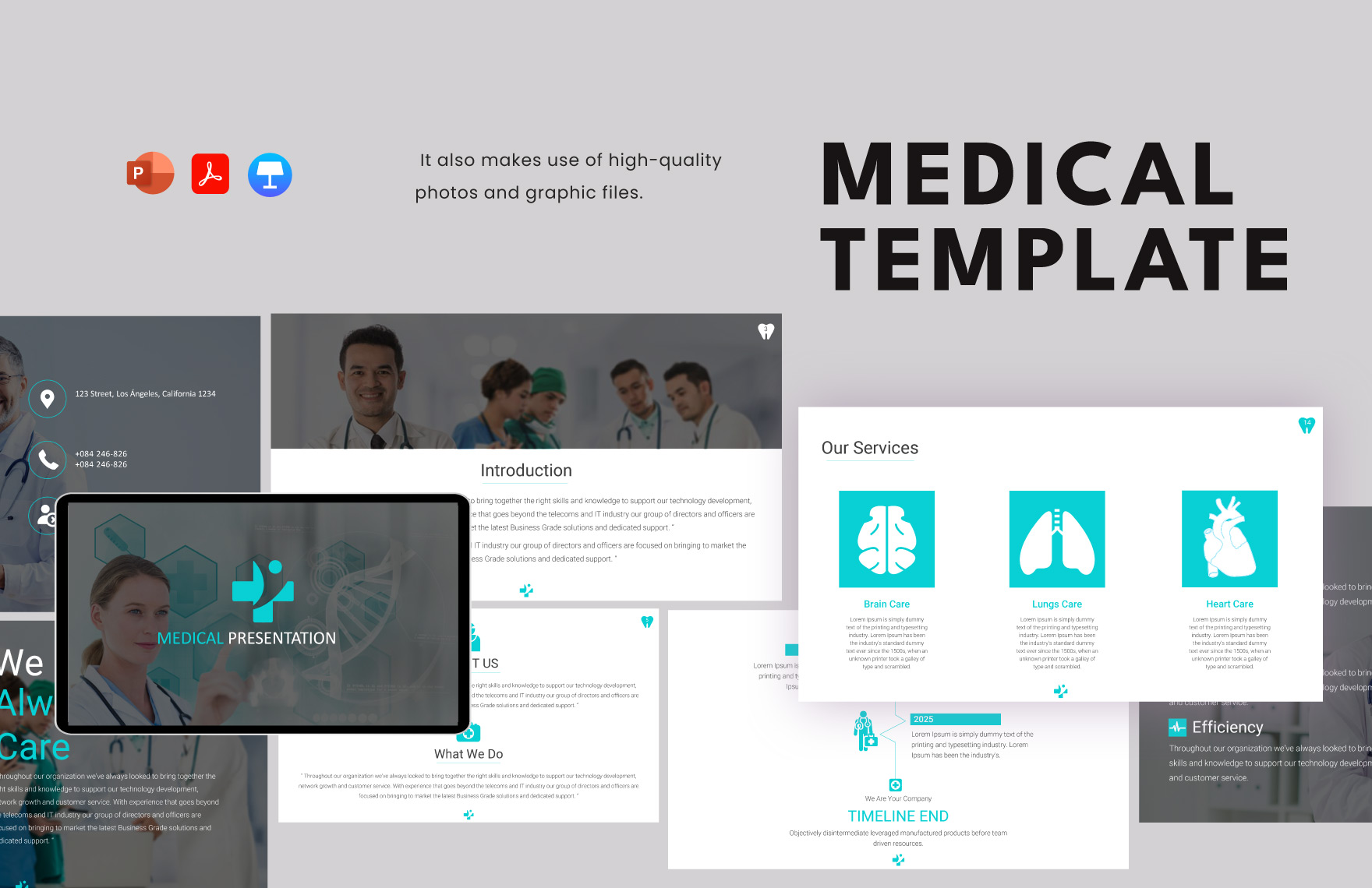 Medical Template in PPT, Apple Keynote - Download | Template.net