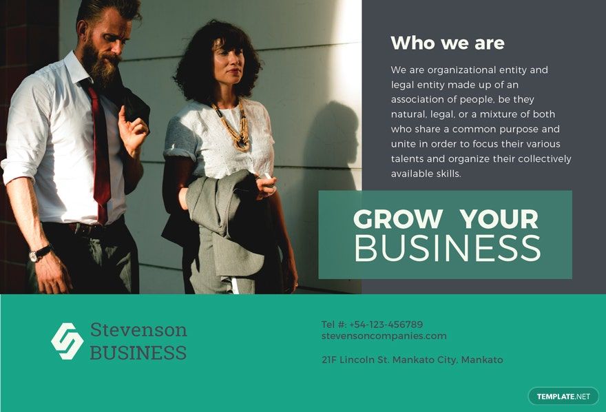 Multi Purpose Business Postcard Template in Publisher, Word, Illustrator, Pages, PSD - Download | Template.net