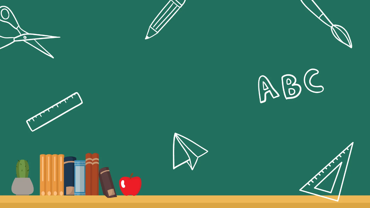 School Background Presentation Template