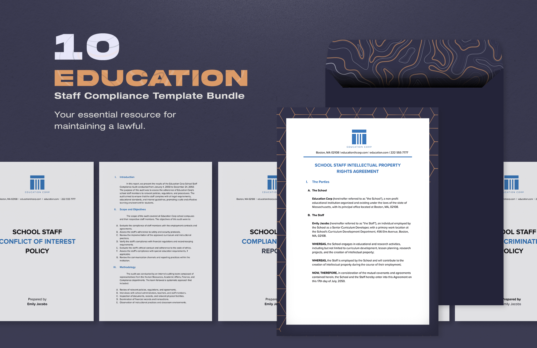 10 Education Staff Compliance Template Bundle in Word, PDF, Google Docs - Download | Template.net