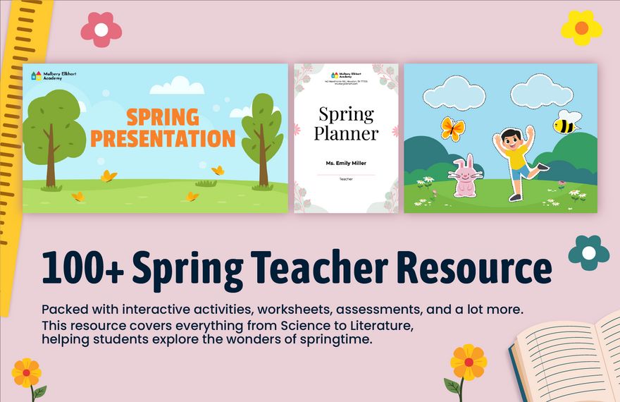 100+ Spring Teacher Resource Templates in Illustrator, JPG, Excel, PowerPoint, Word, PNG, SVG, PDF, EPS, PSD - Download | Template.net 100+ Spring Teacher Resource Templates in Illustrator, JPG, Excel, PowerPoint, Word, PNG, SVG, PDF, EPS, PSD - Download | Template.net