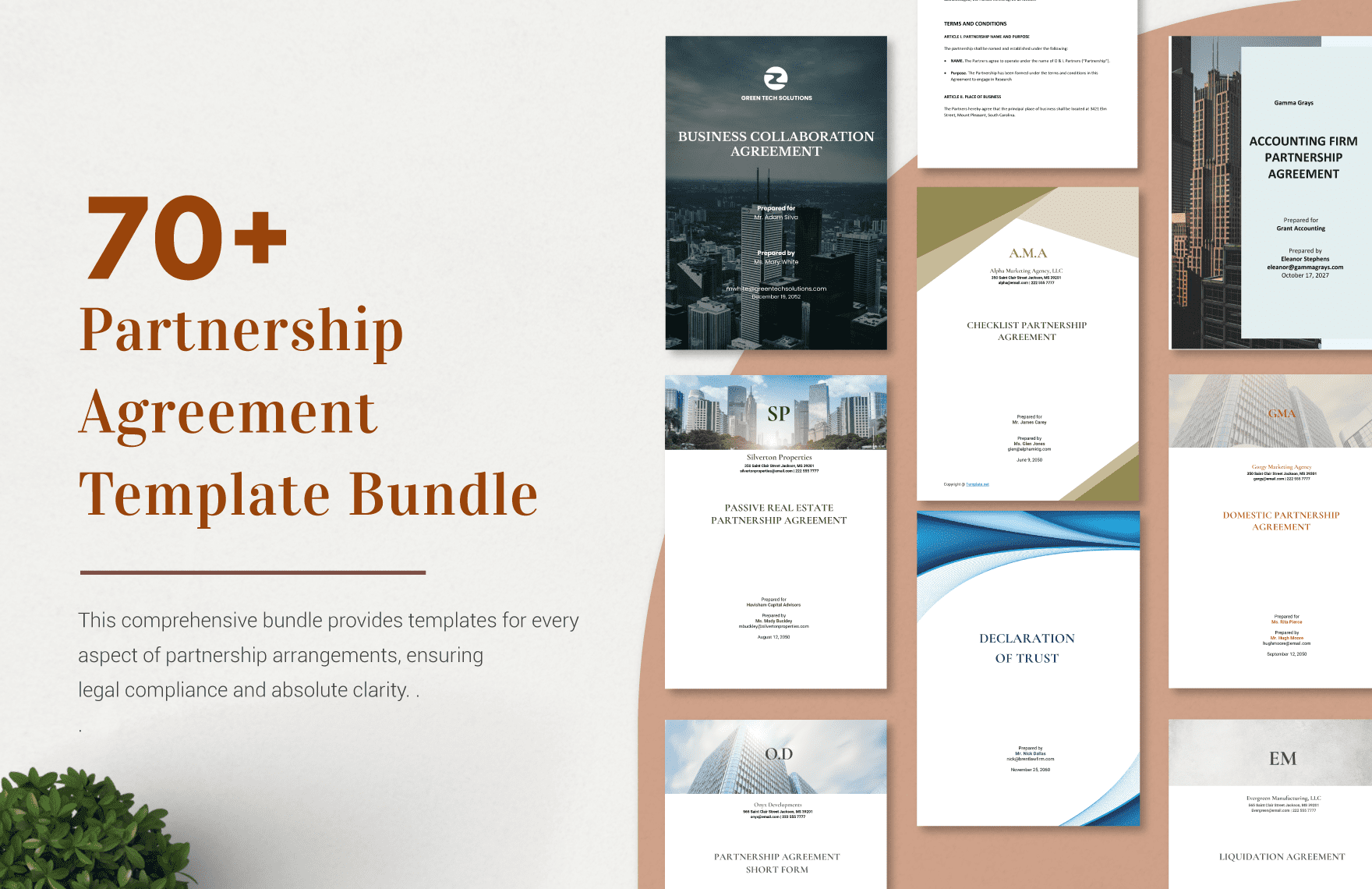 70+ Partnership Agreement Template Bundle in Word, Google Docs - Download | Template.net