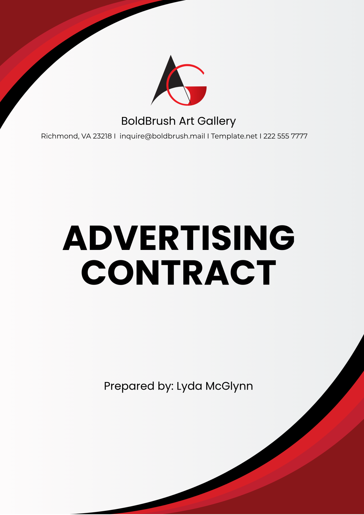 Advertising Contract Template