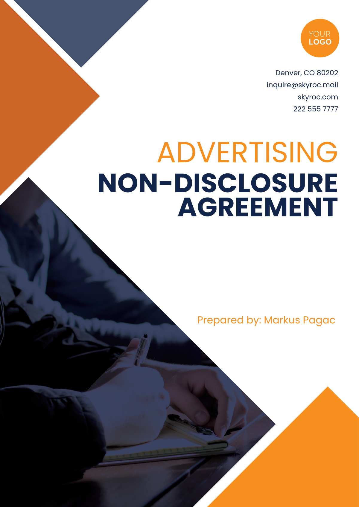 Advertising Non-Disclosure Agreement Template