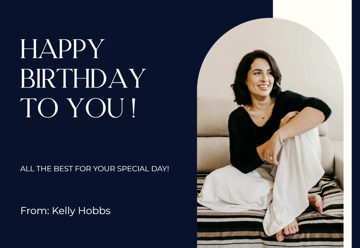 Birthday Card Template