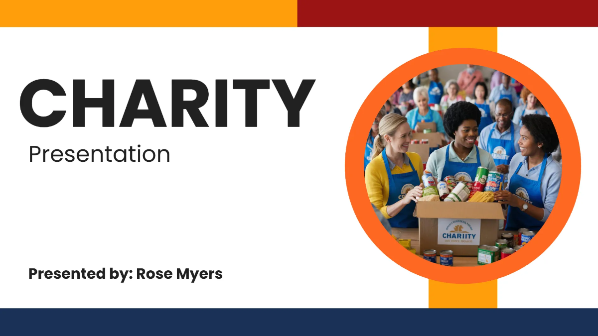 Charity Presentation Template