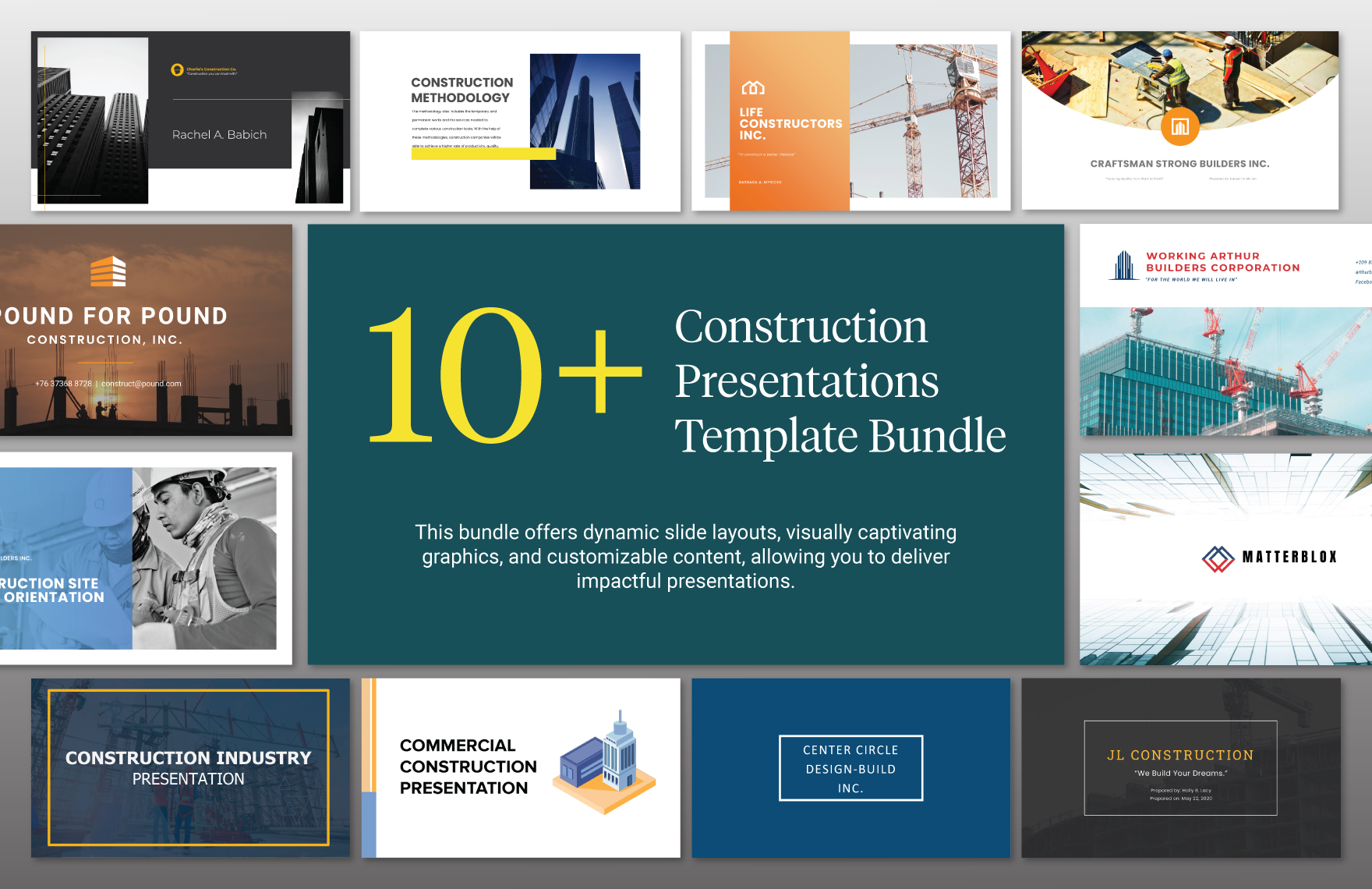 10+ Construction Presentations Template Bundle in PDF, PowerPoint, Google Slides - Download | Template.net 10+ Construction Presentations Template Bundle in PDF, PowerPoint, Google Slides - Download | Template.net