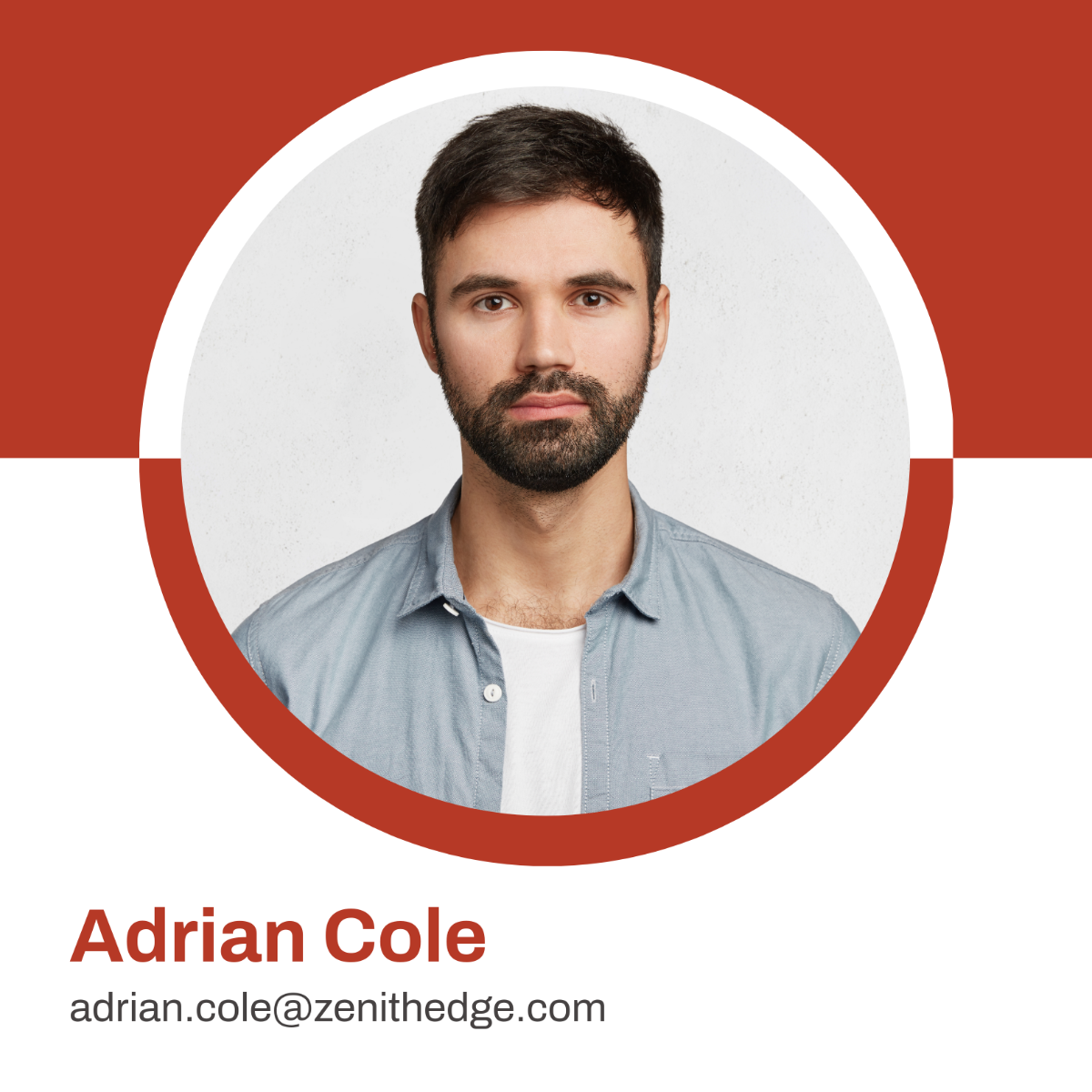 Corporate Linkedin Profile Photo Template
