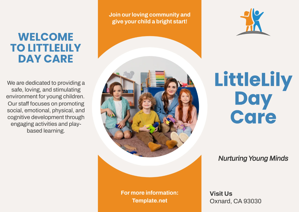 Day Care Pamphlet Template