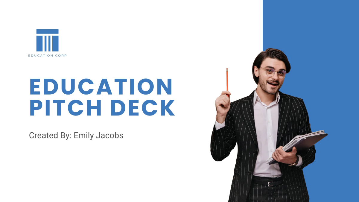 Education Pitchdeck Template