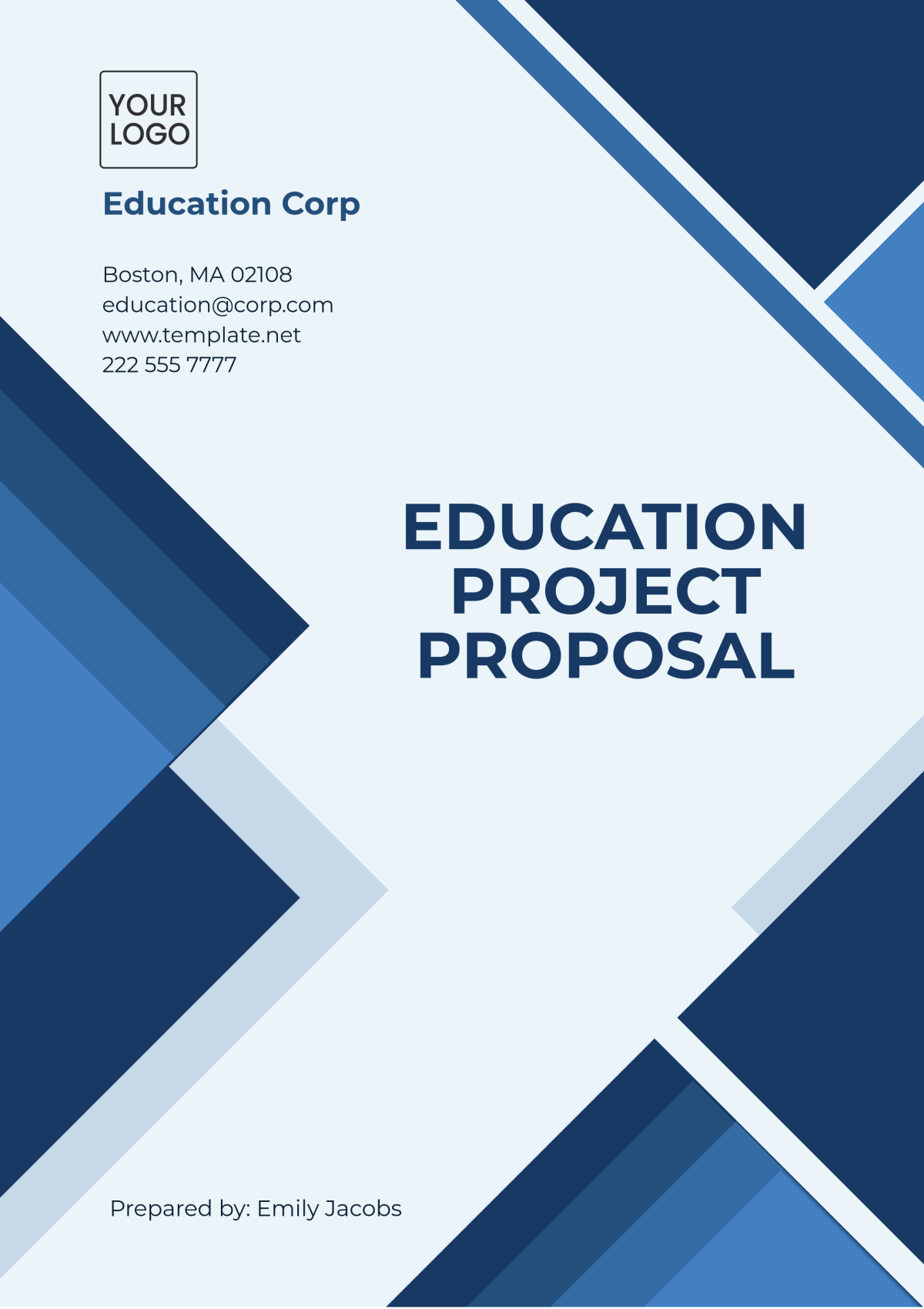 Education Project Proposal Template