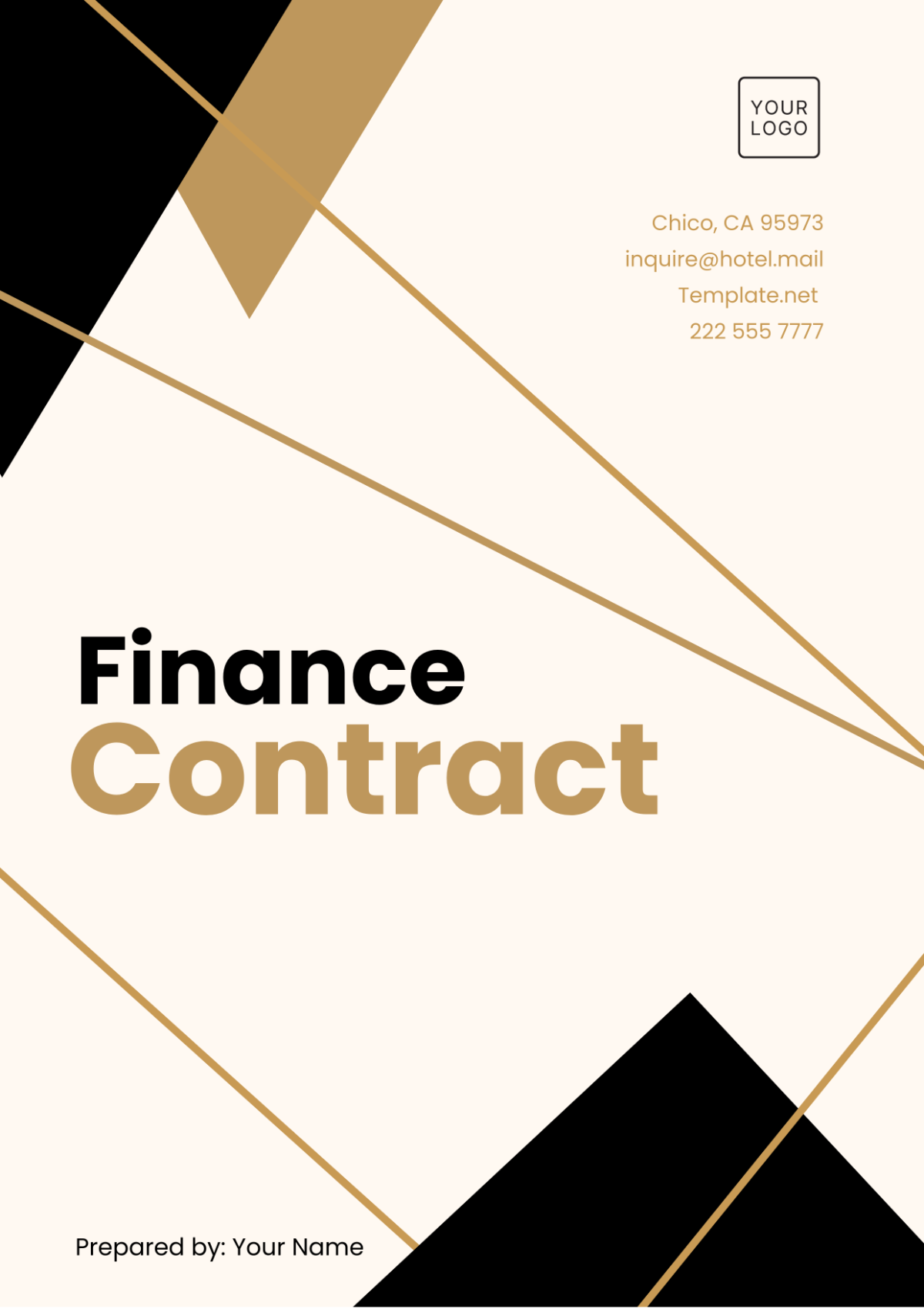 Finance Contract Template