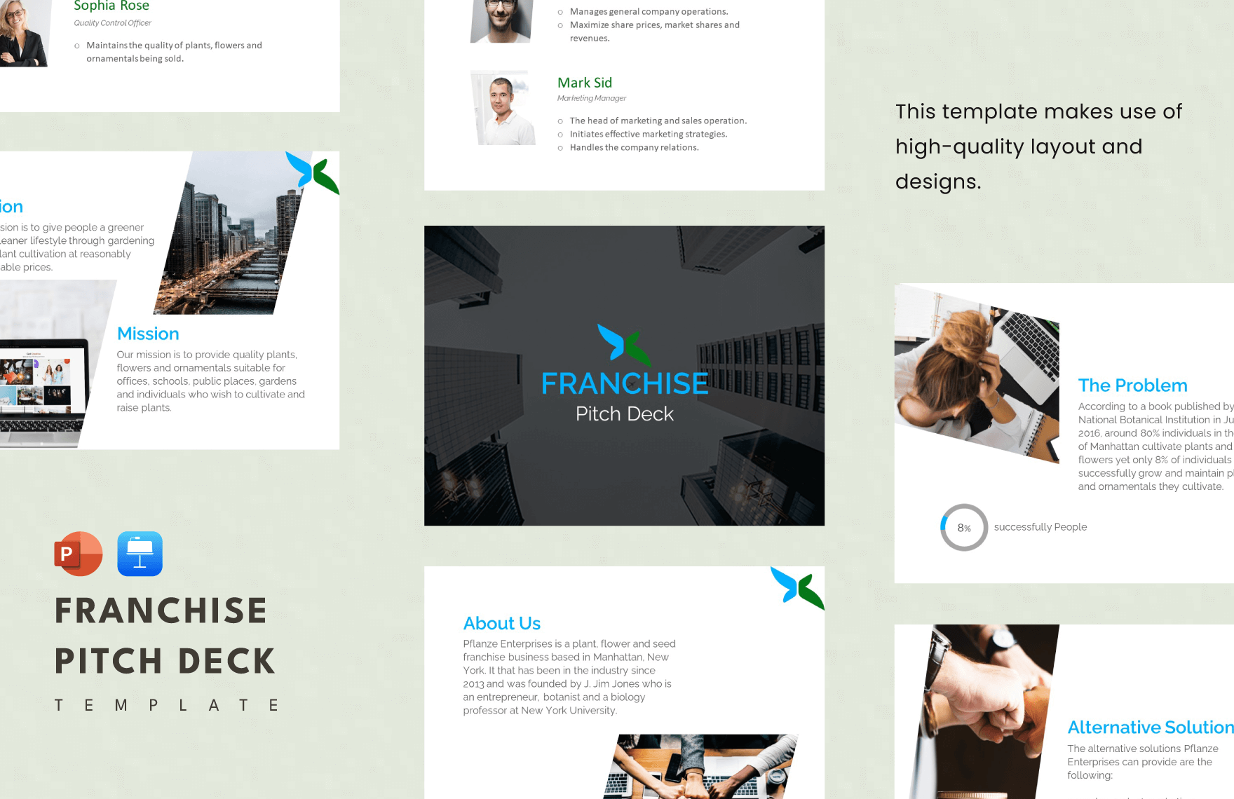 Franchise Pitch Deck Template in Apple Keynote, PowerPoint - Download | Template.net