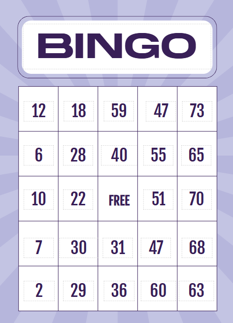AI Bingo Card Generator