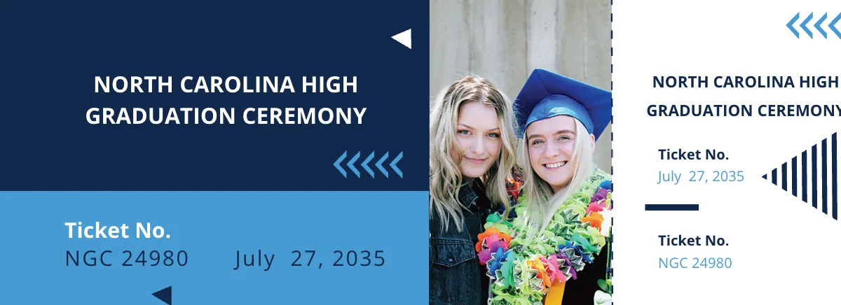 Graduation Party Ticket Template