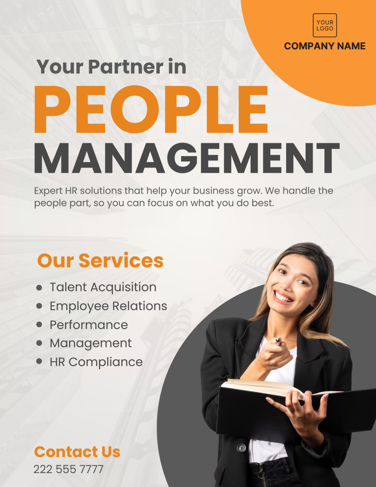 HR Flyer Template