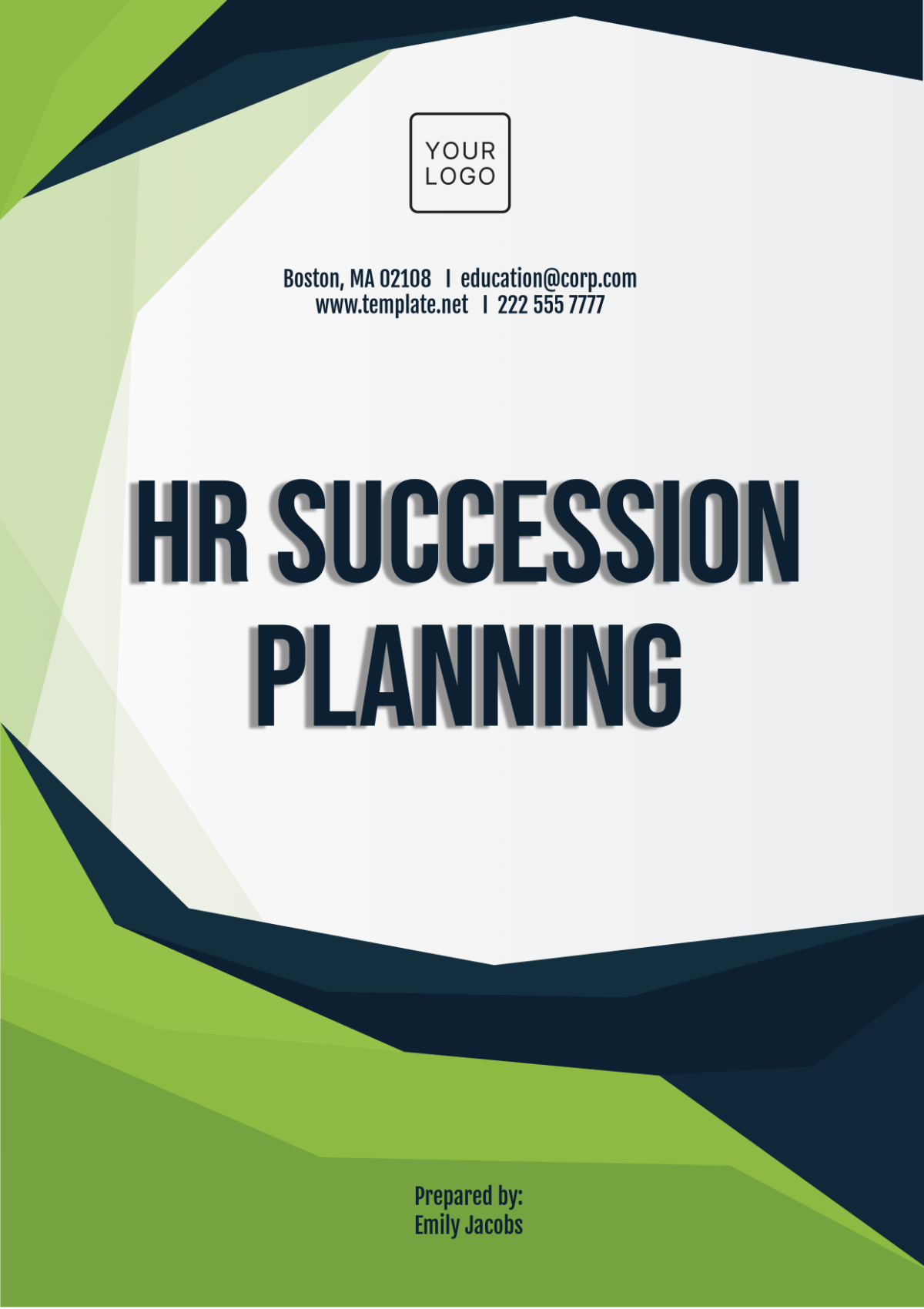 HR Succession Planning Template