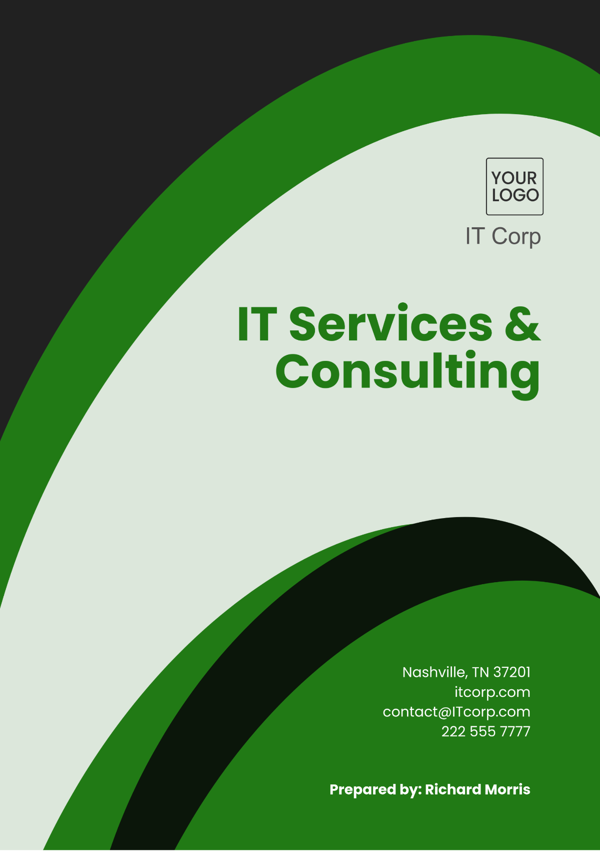 IT Disaster Recovery Plan Template
