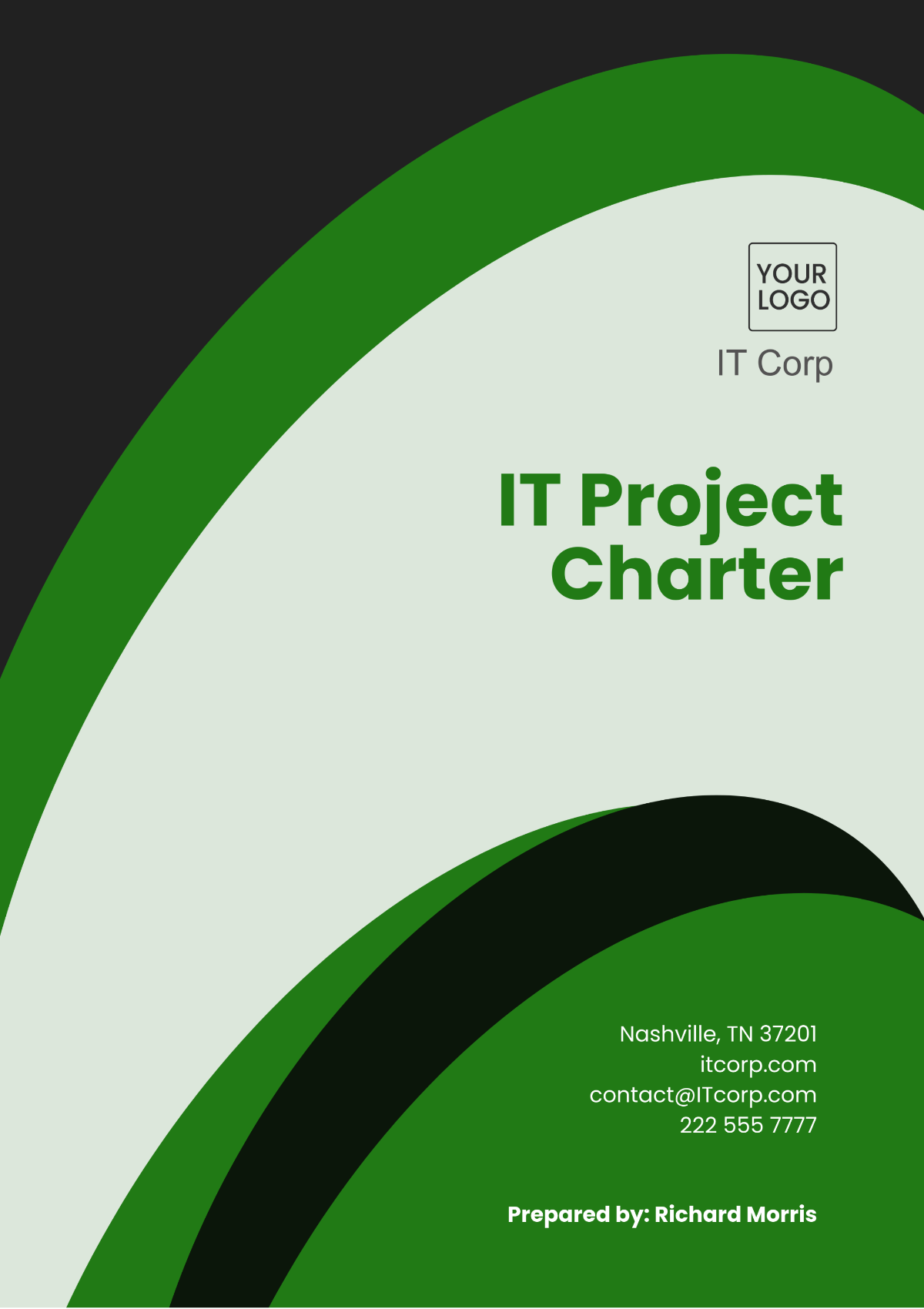 IT Project Charter Template