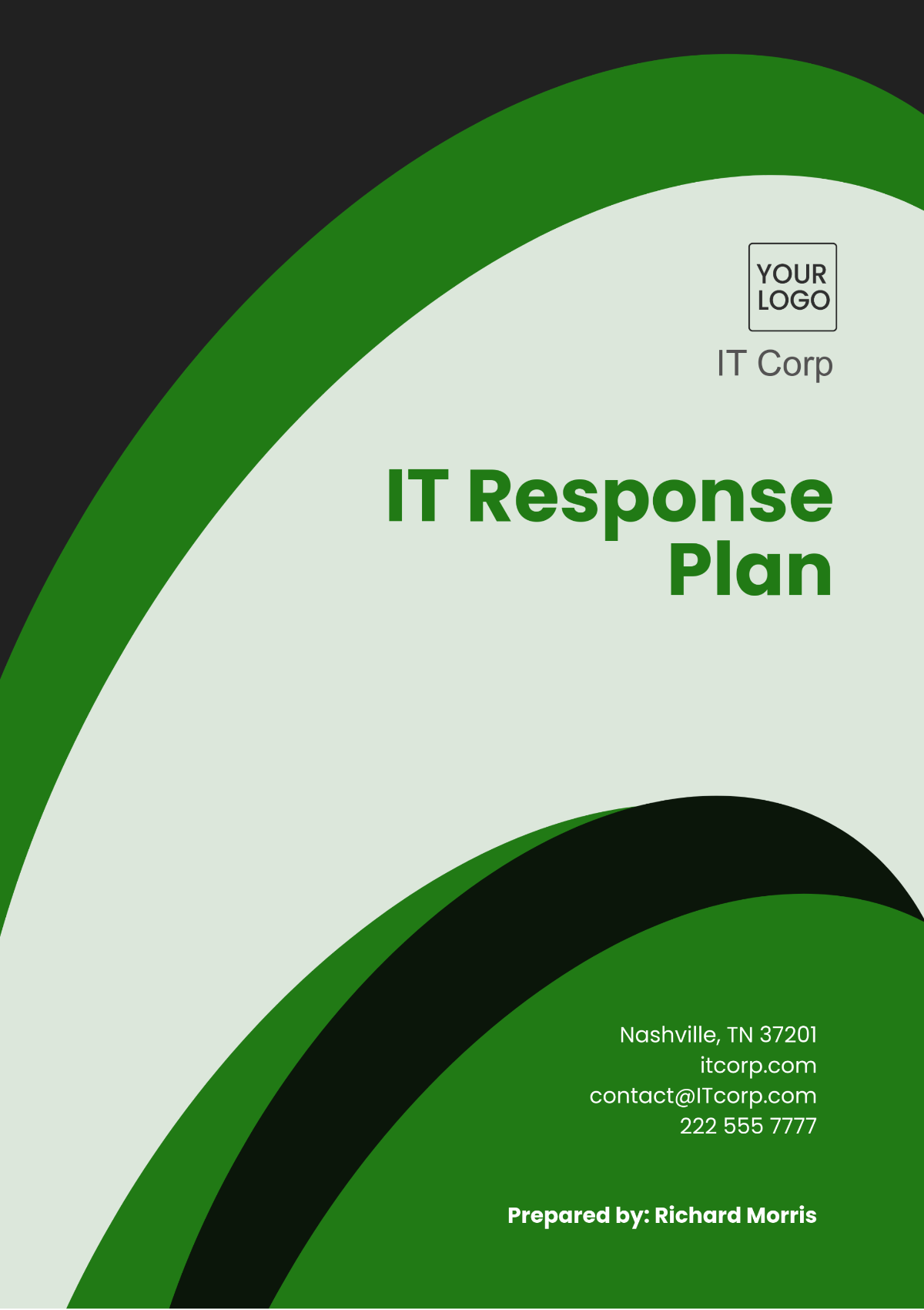 IT Response Plan Template