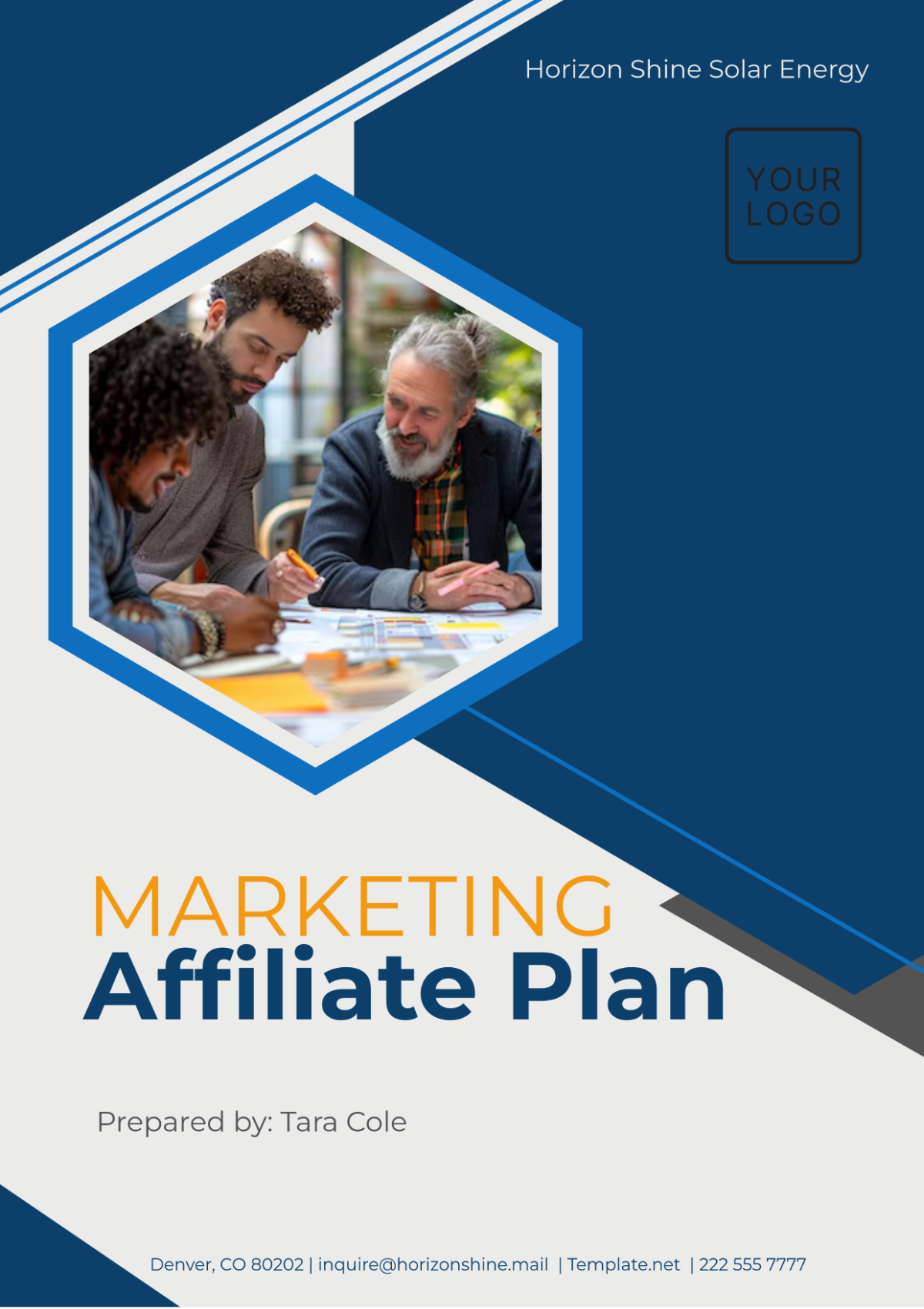 Marketing Affiliate Plan Template